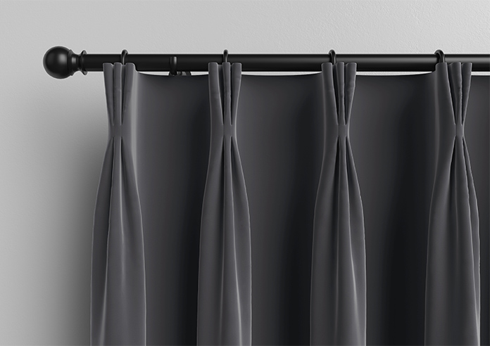 Luxe Velvet, Steel - Made to Measure Curtains - Image 11